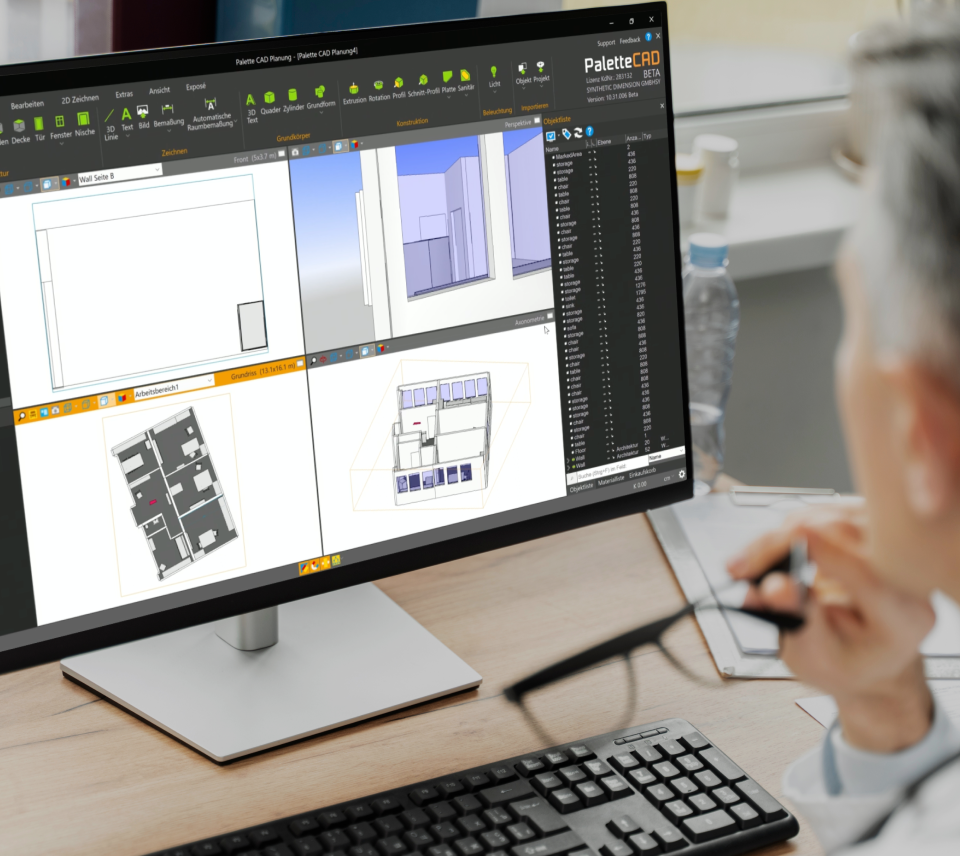 Palette CAD User Interface