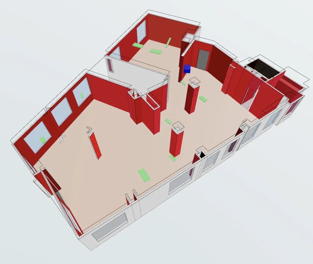 3D Model of a Tipico shop.