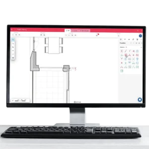 Desktop computer showing Jetplan open